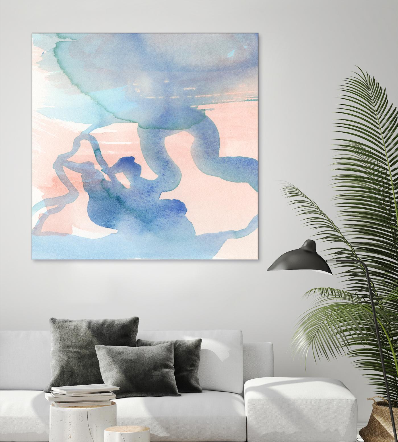 Suffusion III by Jamie Douglas on GIANT ART - blue abstract