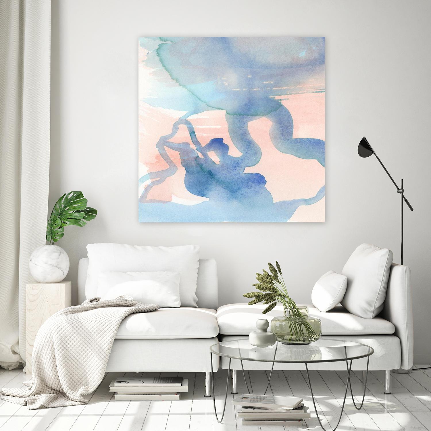 Suffusion III by Jamie Douglas on GIANT ART - blue abstract