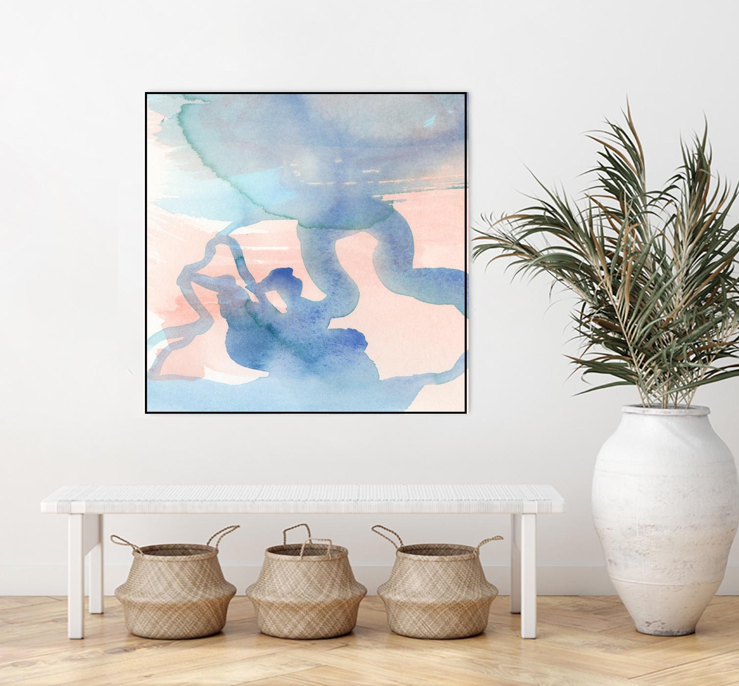 Suffusion III by Jamie Douglas on GIANT ART - blue abstract