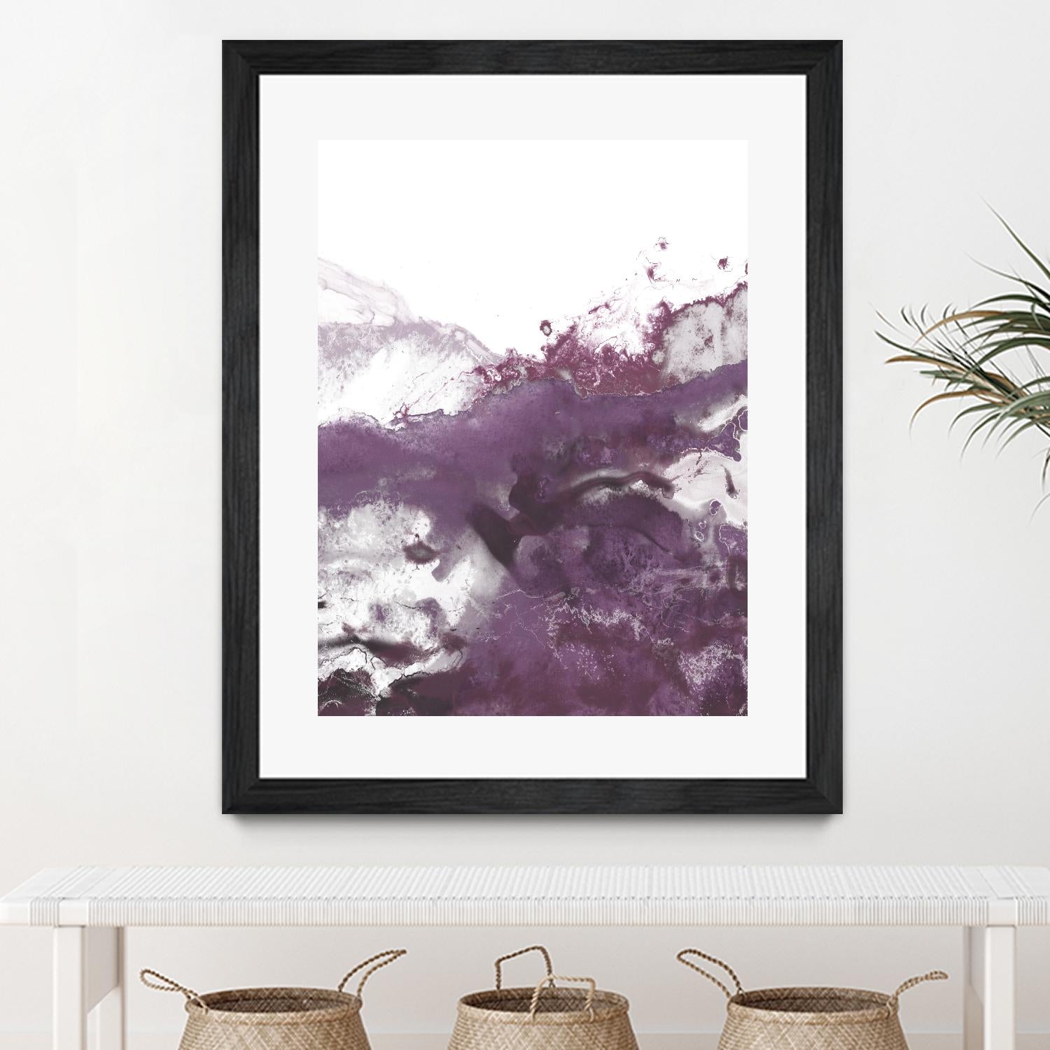 Orchid Wave IV by June Erica Vess on GIANT ART - pink abstract