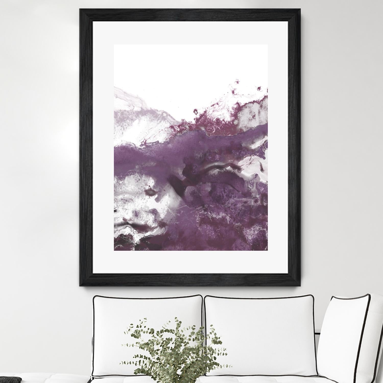 Orchid Wave IV by June Erica Vess on GIANT ART - pink abstract
