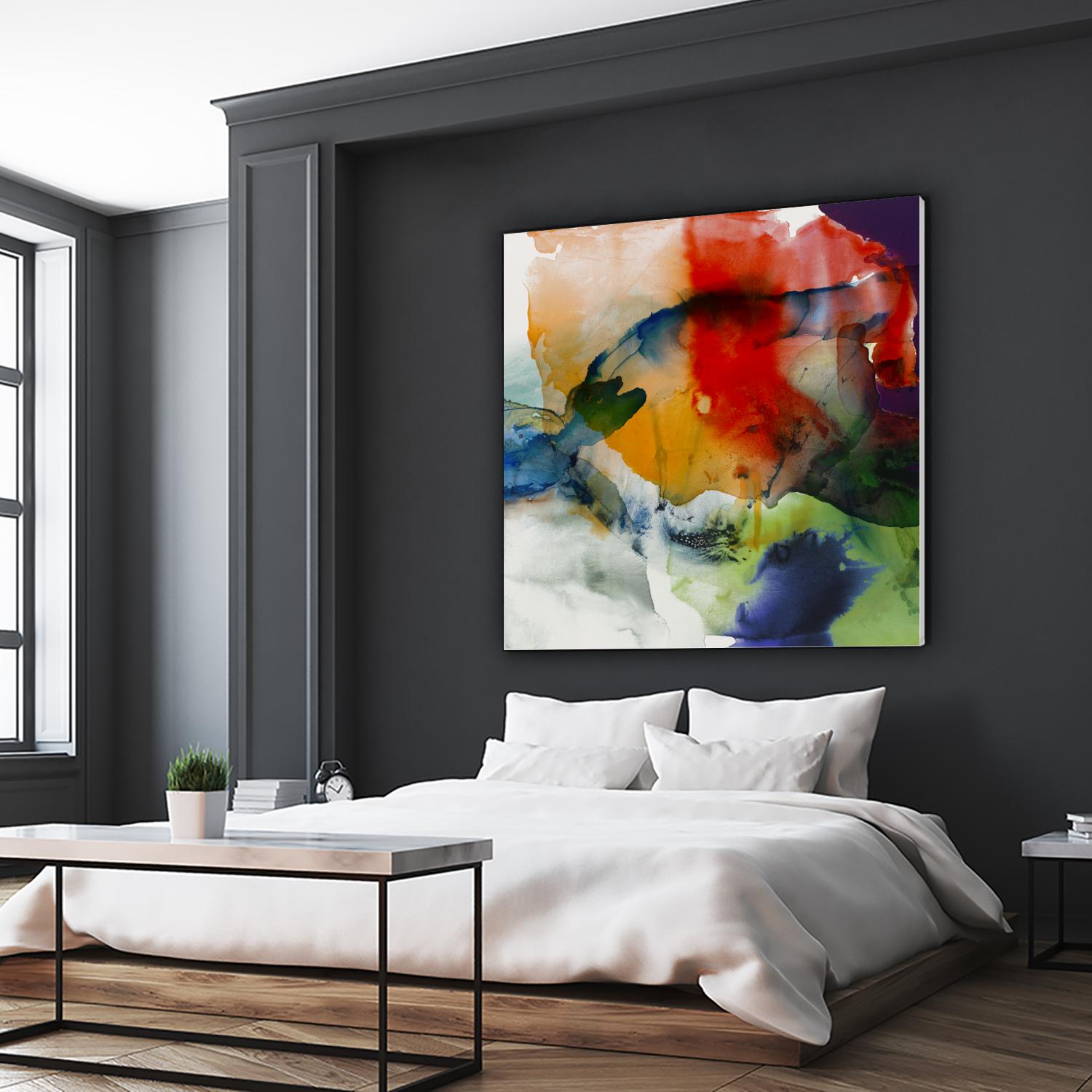 Vibrant Terrain I by Sisa Jasper on GIANT ART - abstract