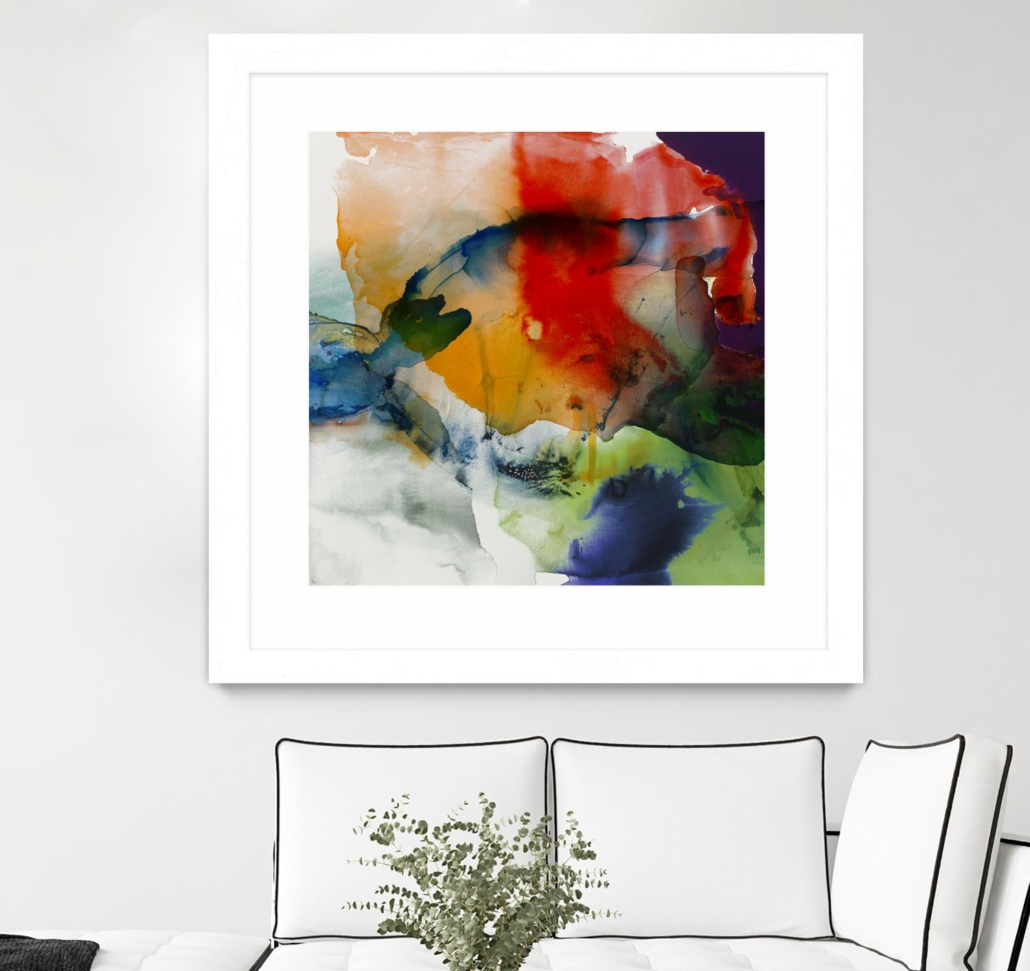 Vibrant Terrain I by Sisa Jasper on GIANT ART - abstract