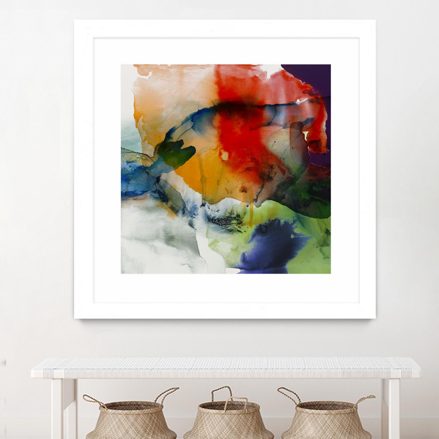 Vibrant Terrain I by Sisa Jasper on GIANT ART - abstract