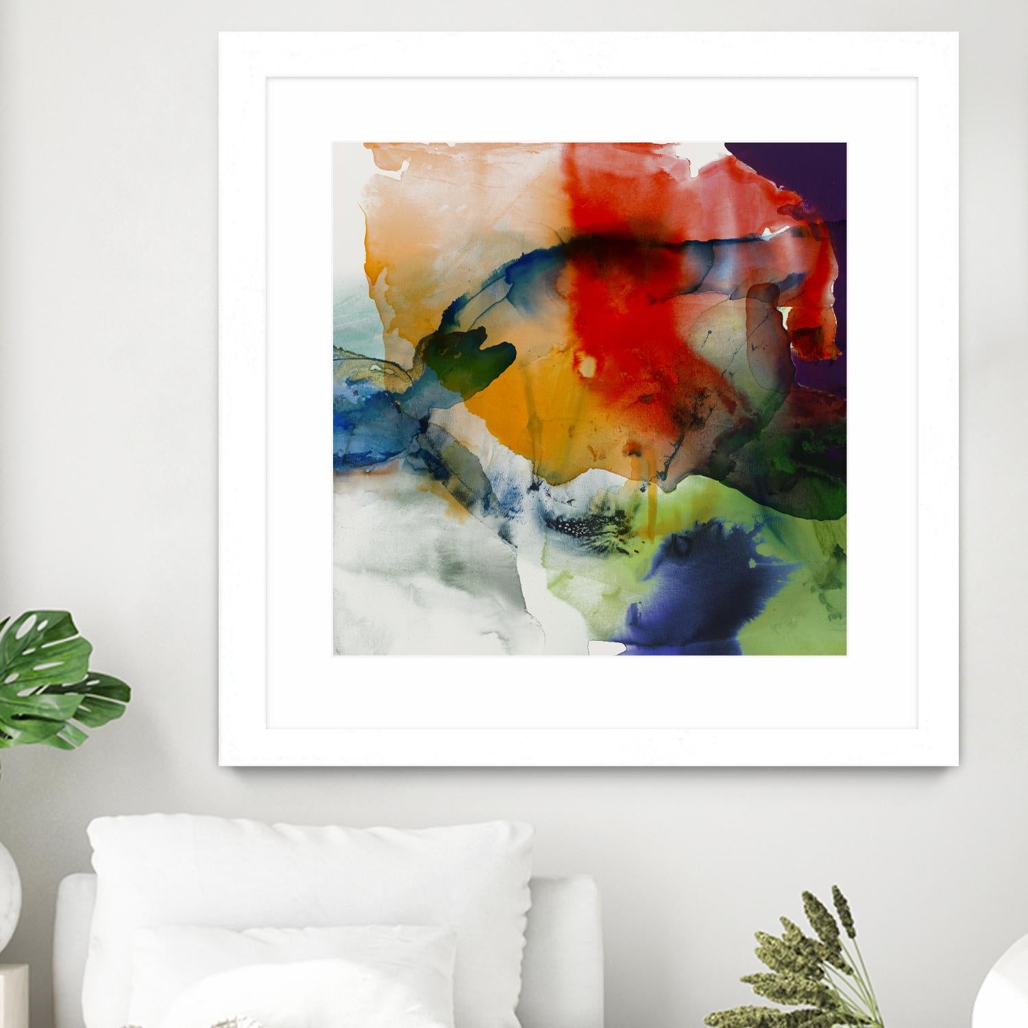 Vibrant Terrain I by Sisa Jasper on GIANT ART - abstract