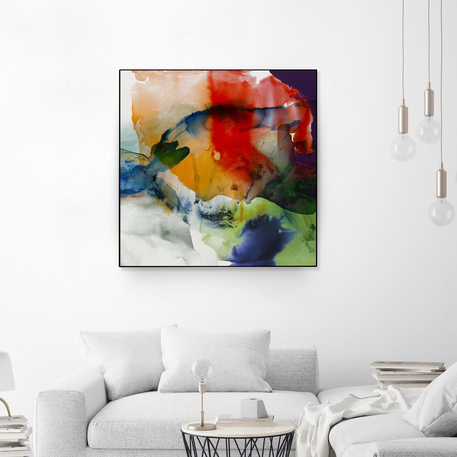 Vibrant Terrain I by Sisa Jasper on GIANT ART - abstract