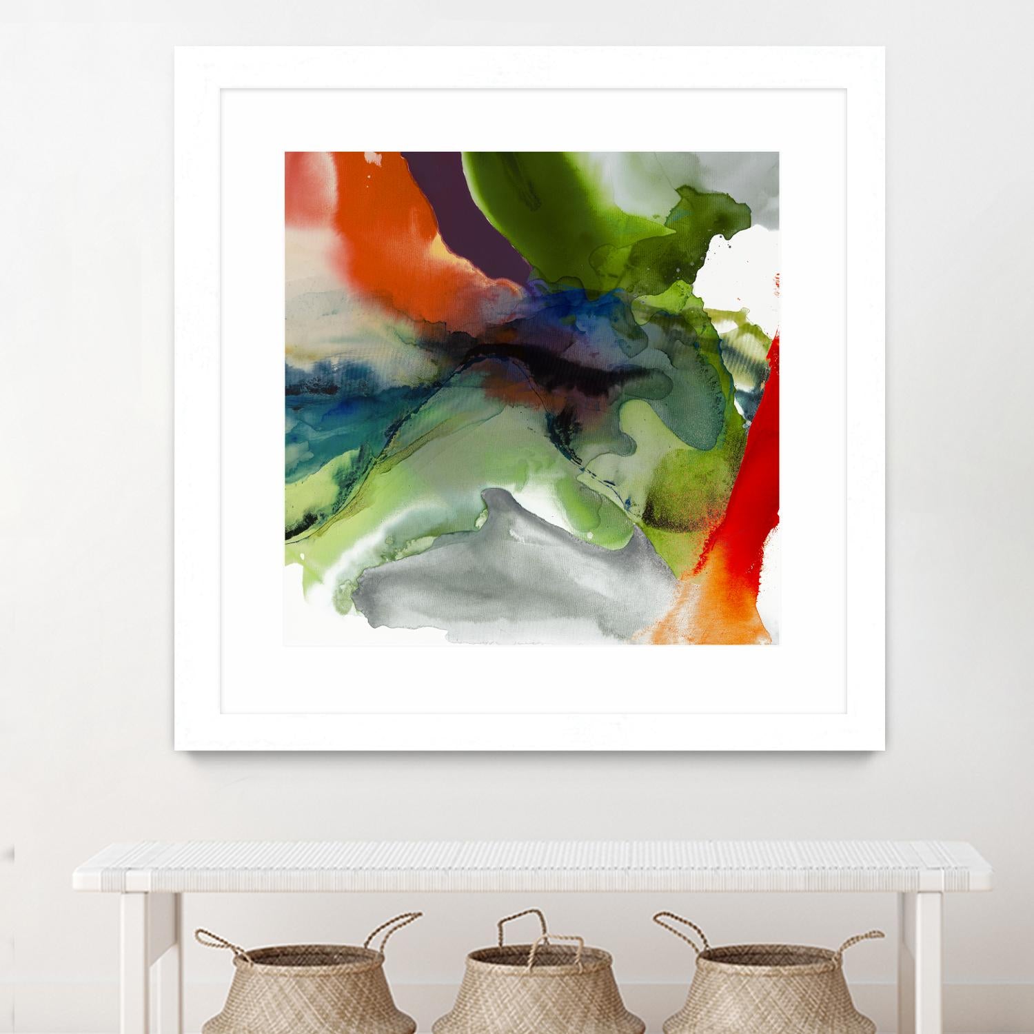 Vibrant Terrain II by Sisa Jasper on GIANT ART - abstract