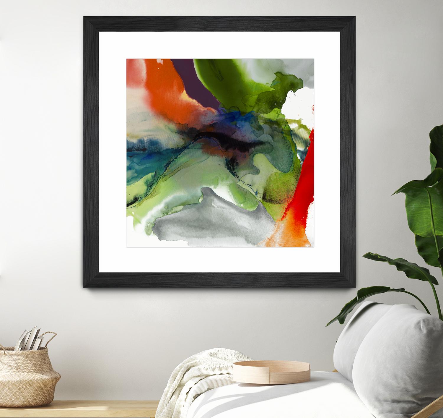 Vibrant Terrain II by Sisa Jasper on GIANT ART - abstract