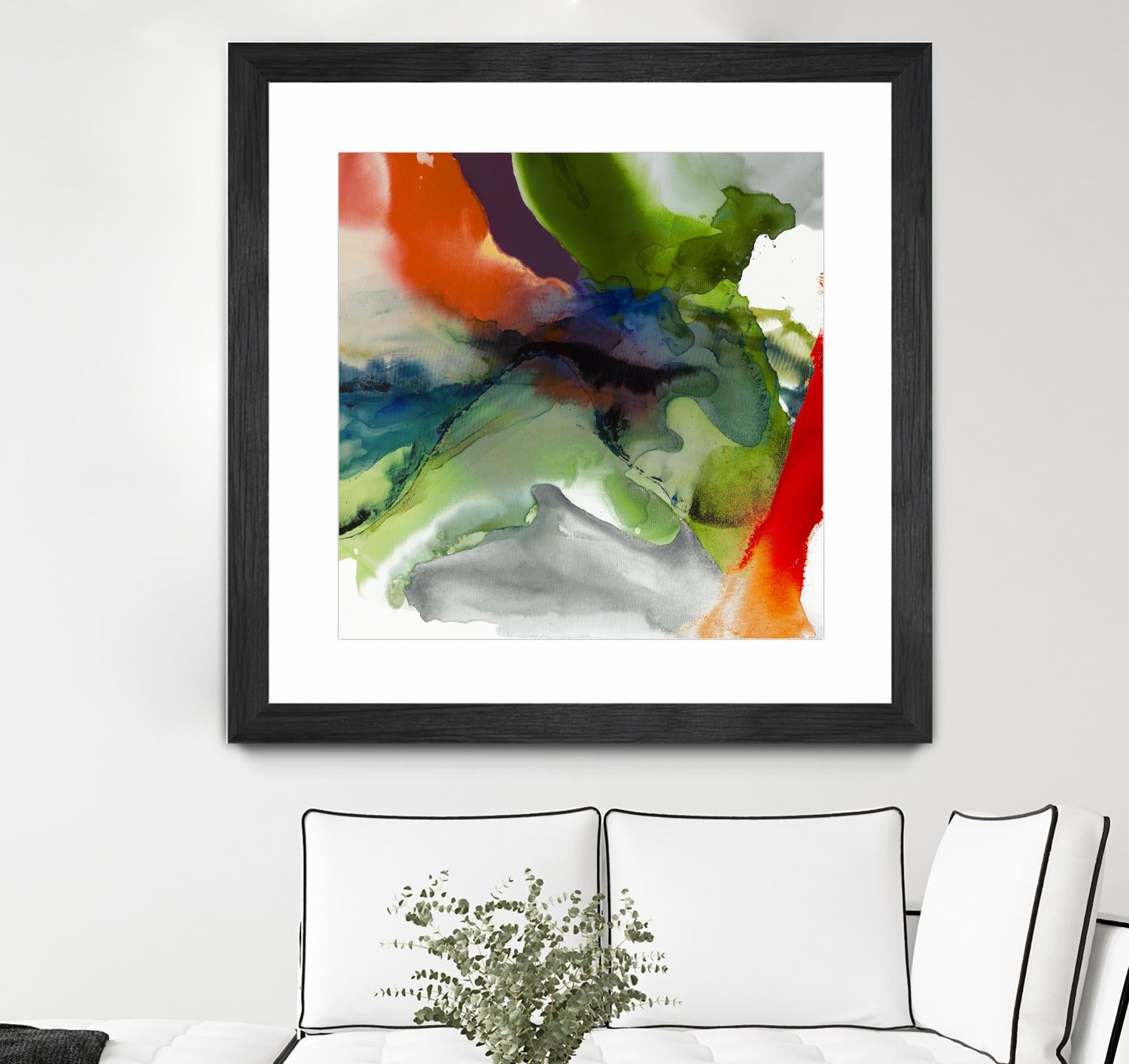 Vibrant Terrain II by Sisa Jasper on GIANT ART - abstract
