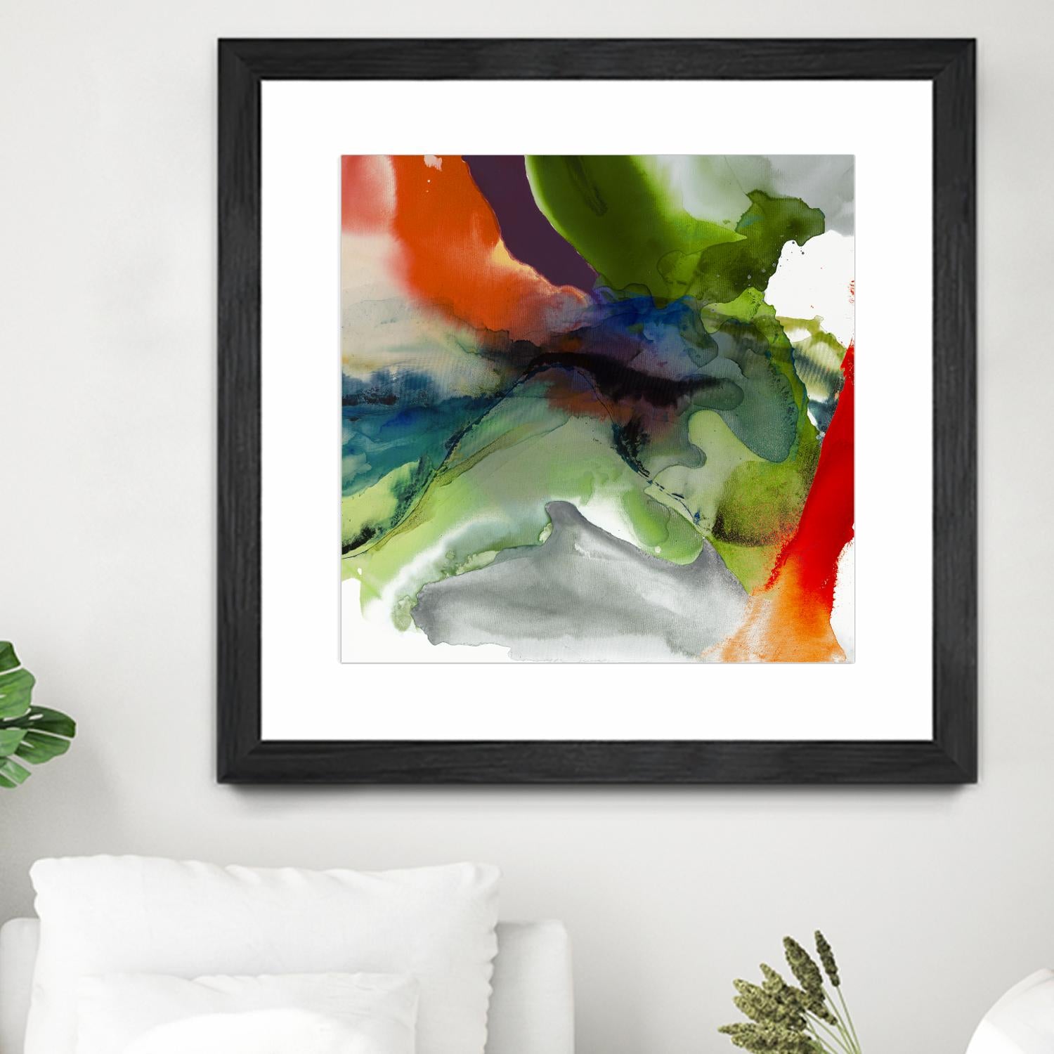 Vibrant Terrain II by Sisa Jasper on GIANT ART - abstract