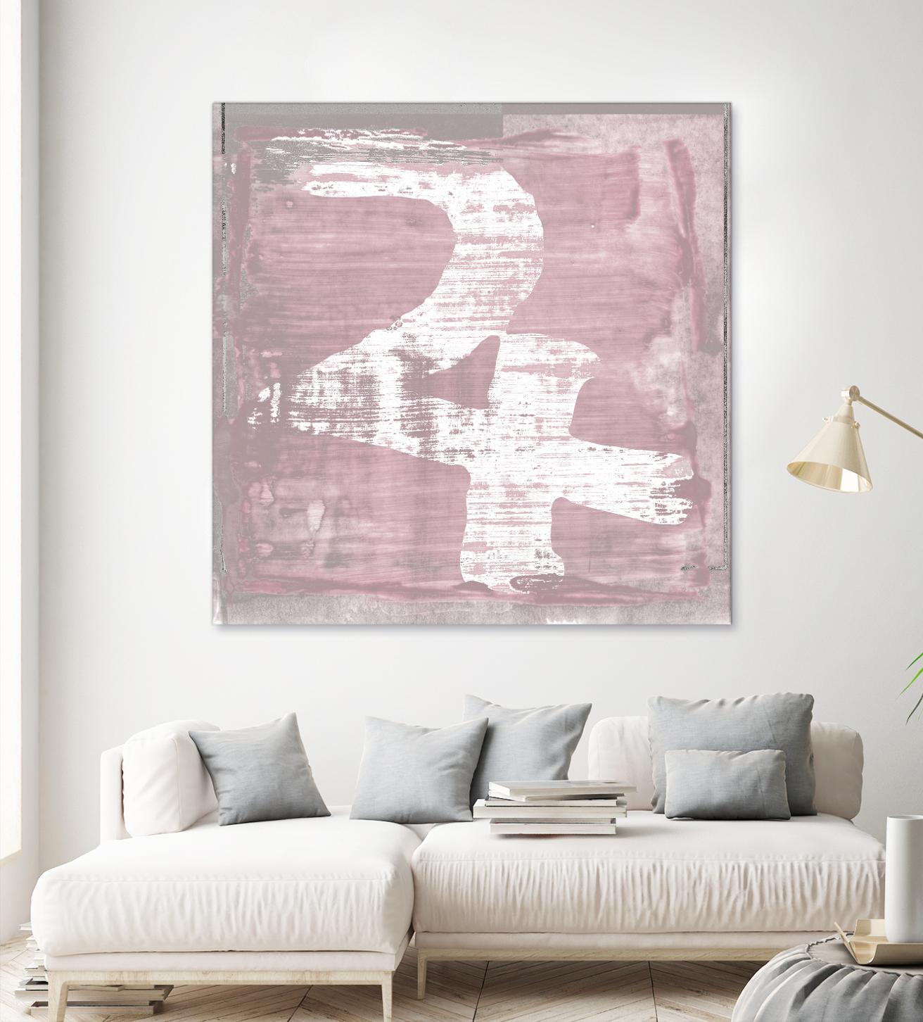 "The Deities, Jupiter" by Sia Aryai on GIANT ART - pink abstract