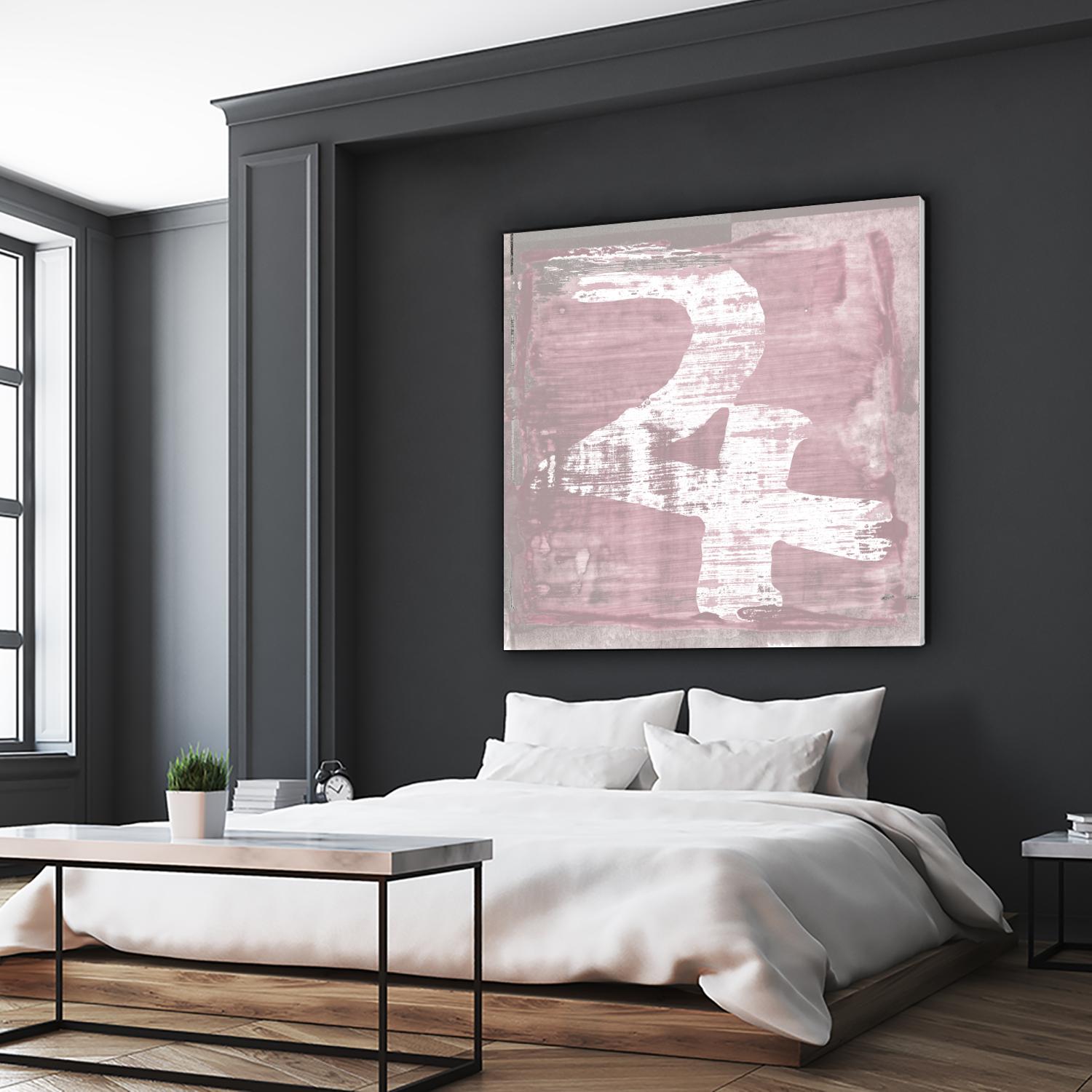 "The Deities, Jupiter" by Sia Aryai on GIANT ART - pink abstract