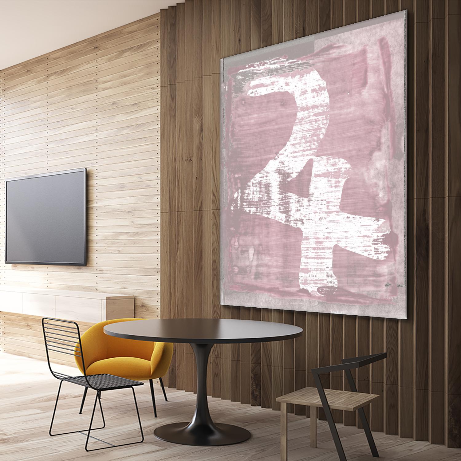 "The Deities, Jupiter" by Sia Aryai on GIANT ART - pink abstract