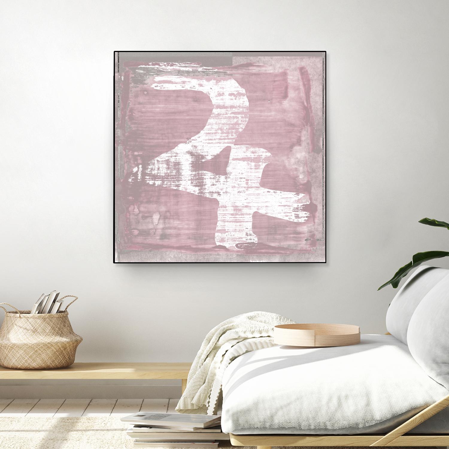 "The Deities, Jupiter" by Sia Aryai on GIANT ART - pink abstract