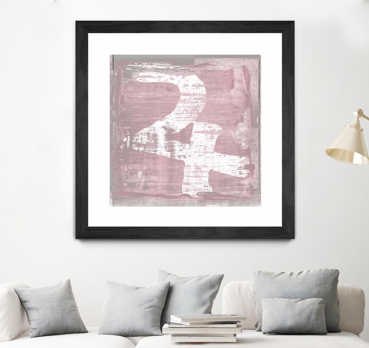 "The Deities, Jupiter" by Sia Aryai on GIANT ART - pink abstract