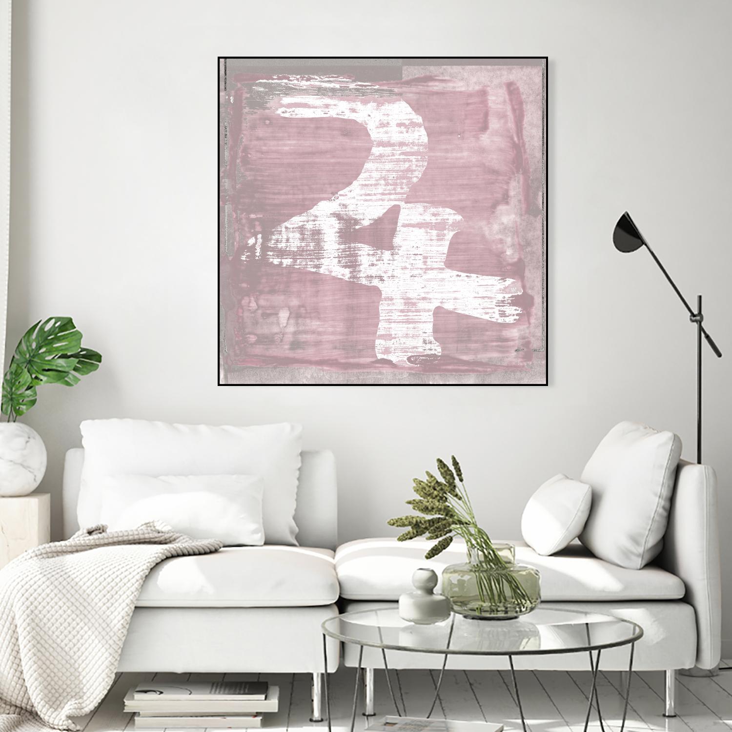 "The Deities, Jupiter" by Sia Aryai on GIANT ART - pink abstract