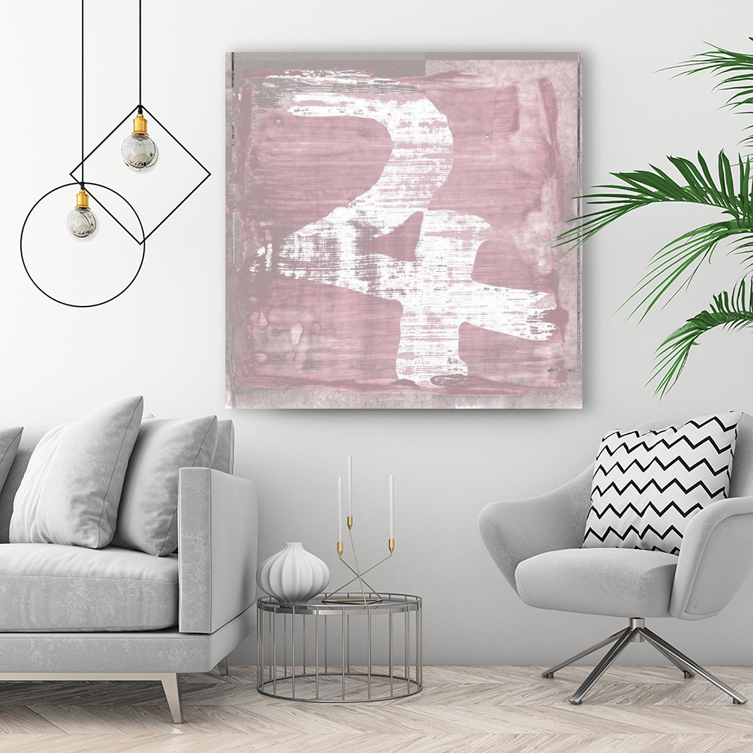 "The Deities, Jupiter" by Sia Aryai on GIANT ART - pink abstract