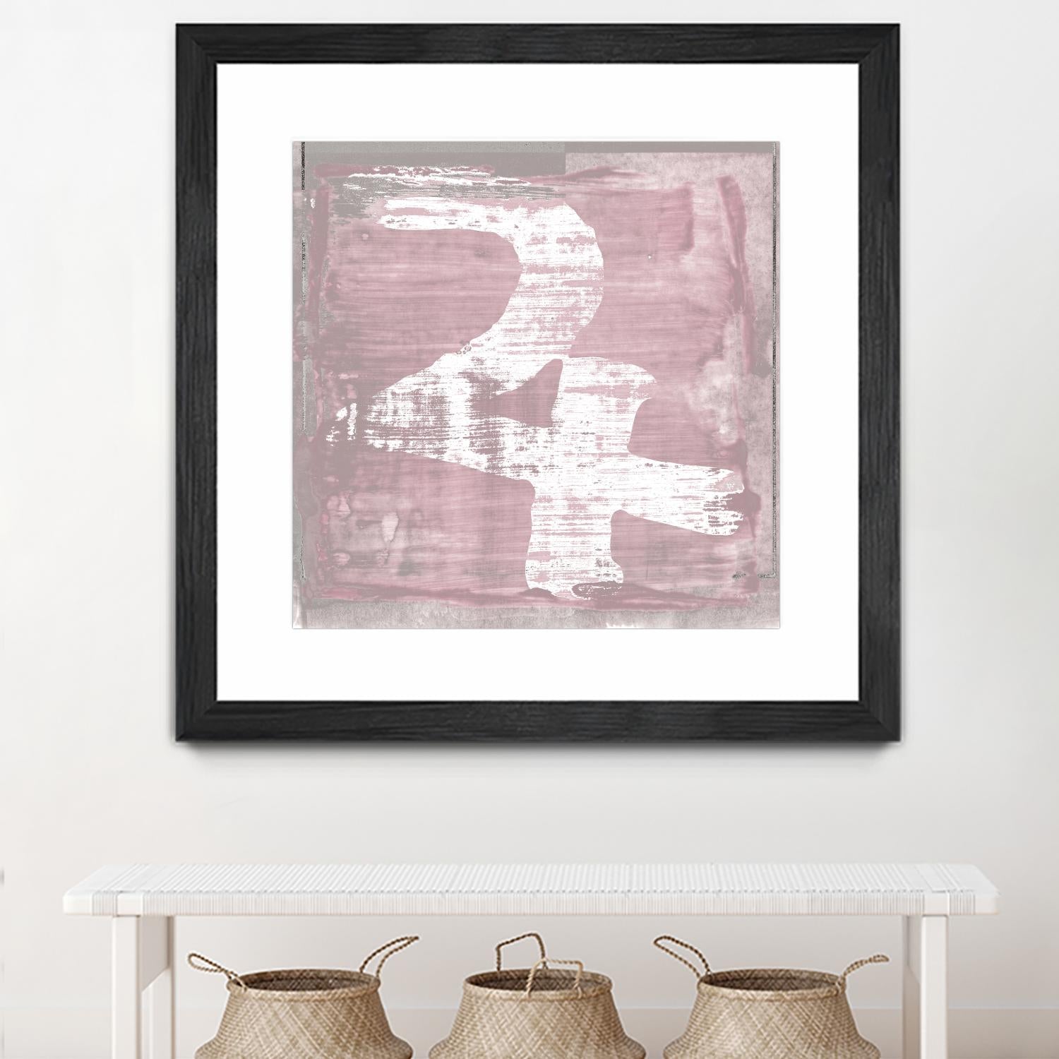 "The Deities, Jupiter" by Sia Aryai on GIANT ART - pink abstract