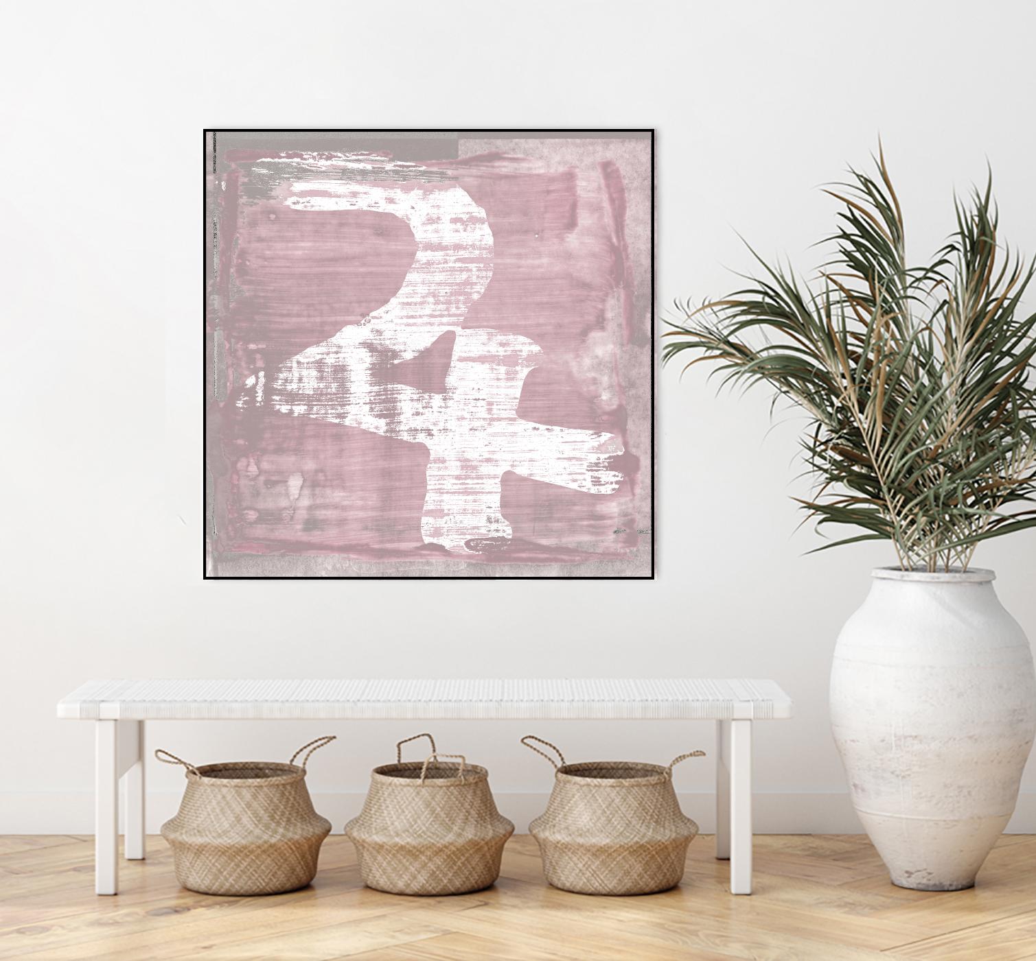"The Deities, Jupiter" by Sia Aryai on GIANT ART - pink abstract
