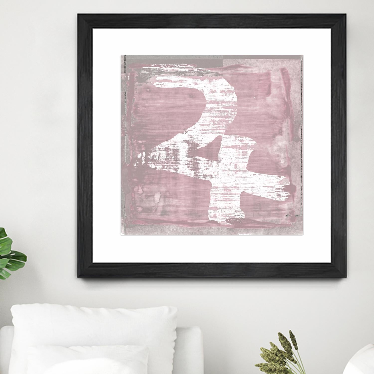 "The Deities, Jupiter" by Sia Aryai on GIANT ART - pink abstract