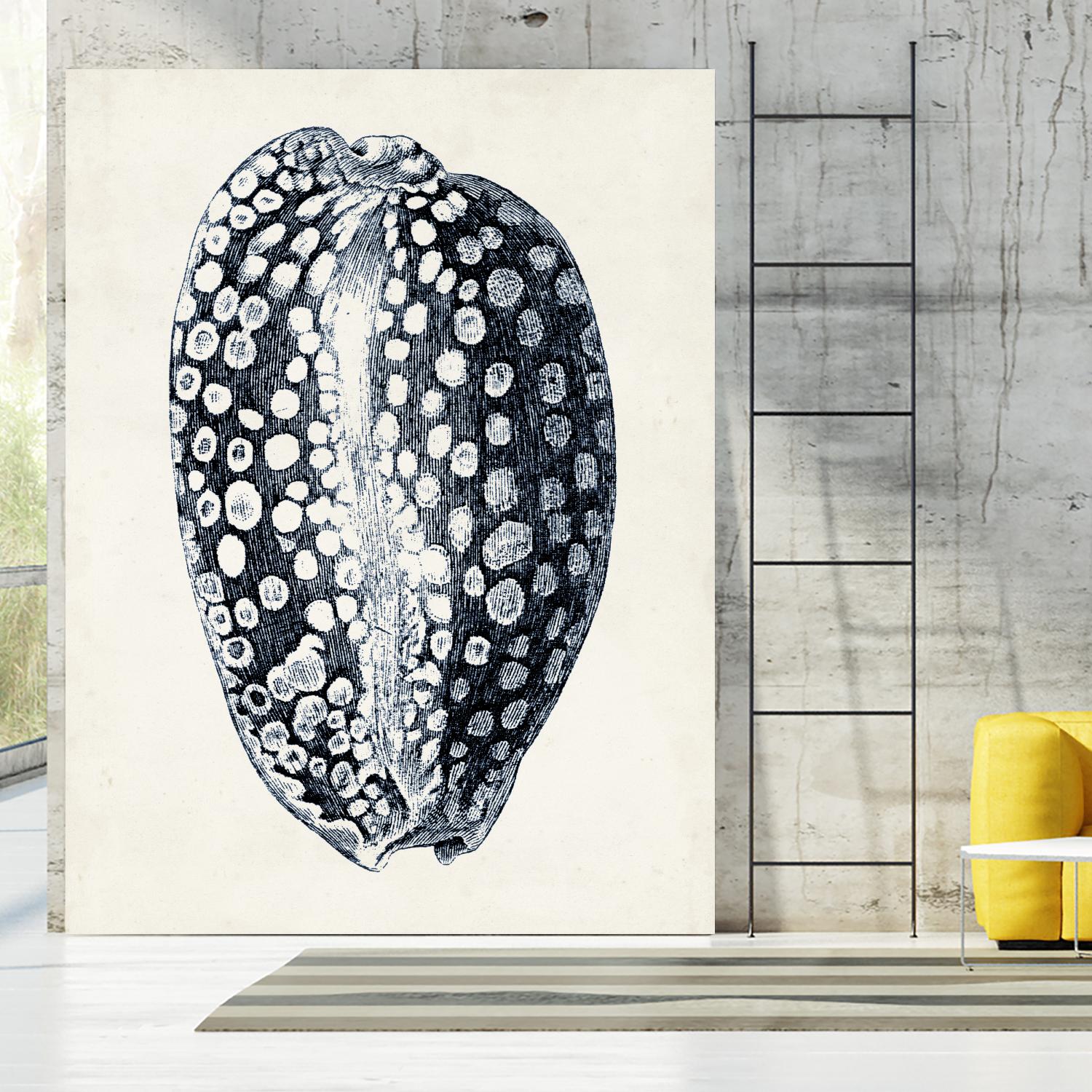 Coastal Collection in Indigo III by Vision Studio on GIANT ART - blue tropical