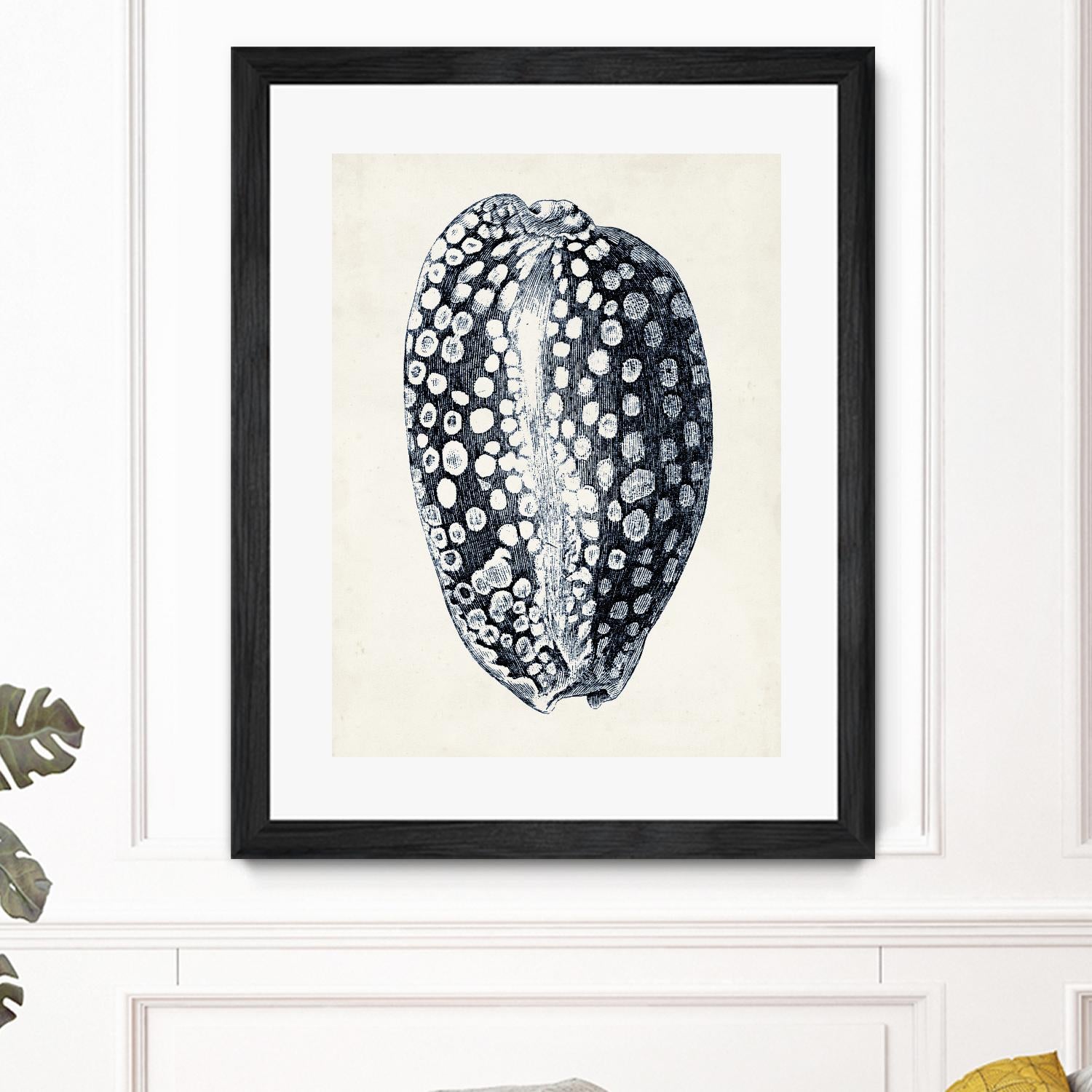 Coastal Collection in Indigo III by Vision Studio on GIANT ART - blue tropical