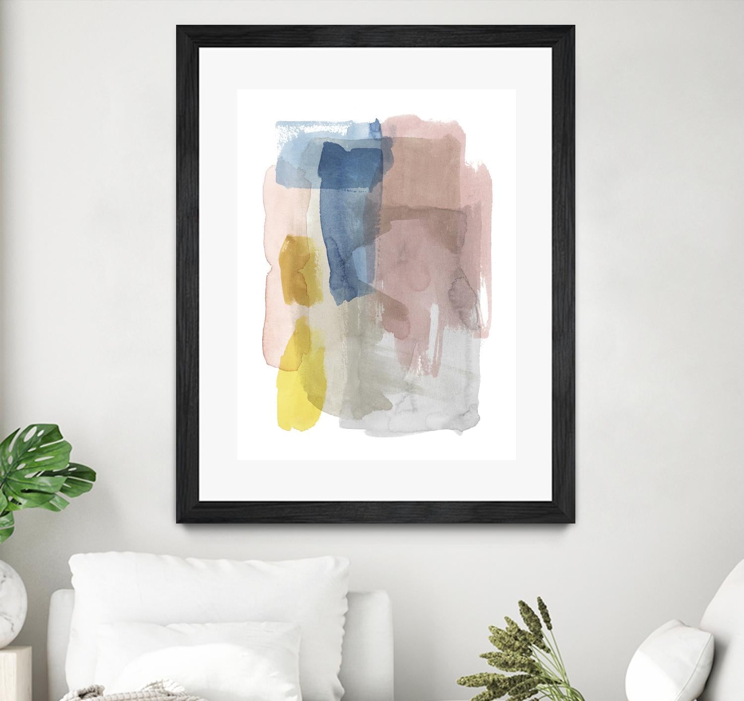 Puddle Pastel I by Grace Popp on GIANT ART - pastels abstract