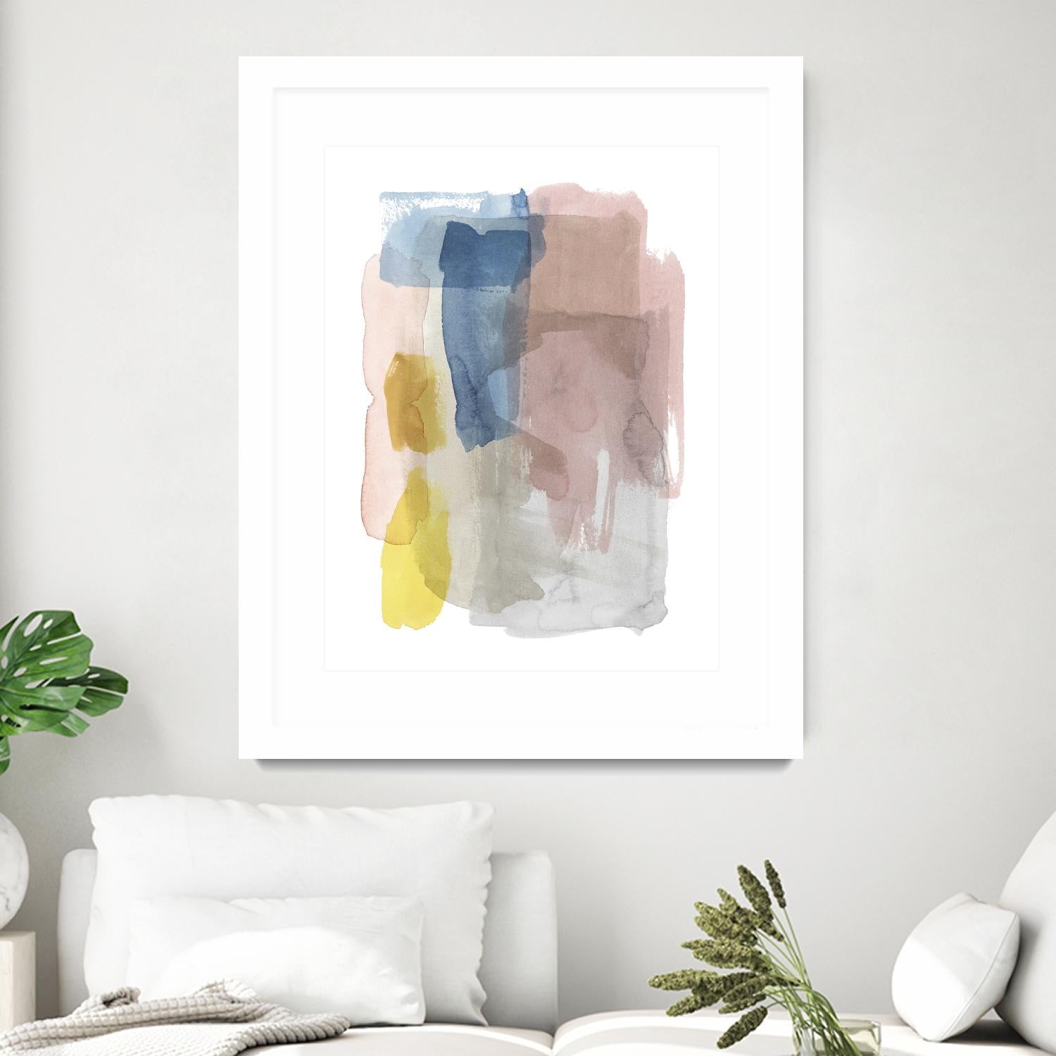 Puddle Pastel I by Grace Popp on GIANT ART - pastels abstract