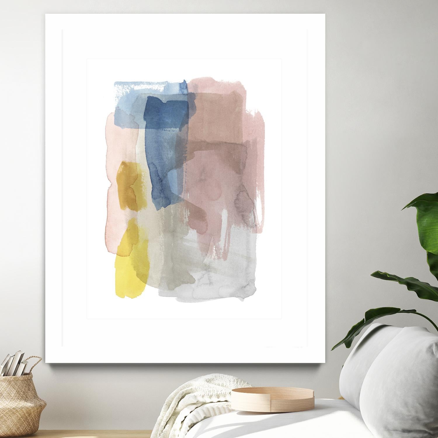 Puddle Pastel I by Grace Popp on GIANT ART - pastels abstract