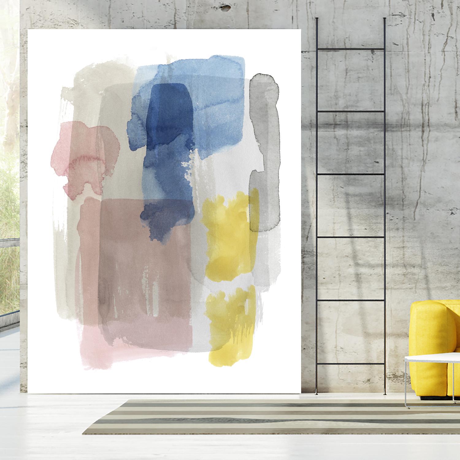 Puddle Pastel II by Grace Popp on GIANT ART - pastels abstract