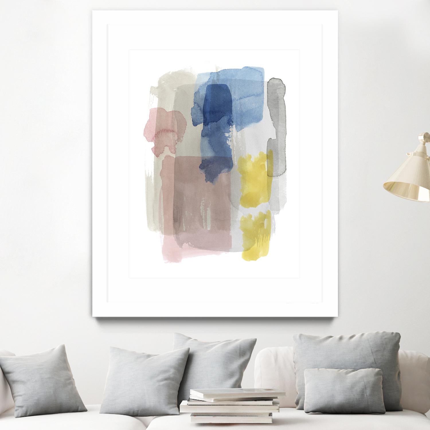 Puddle Pastel II by Grace Popp on GIANT ART - pastels abstract