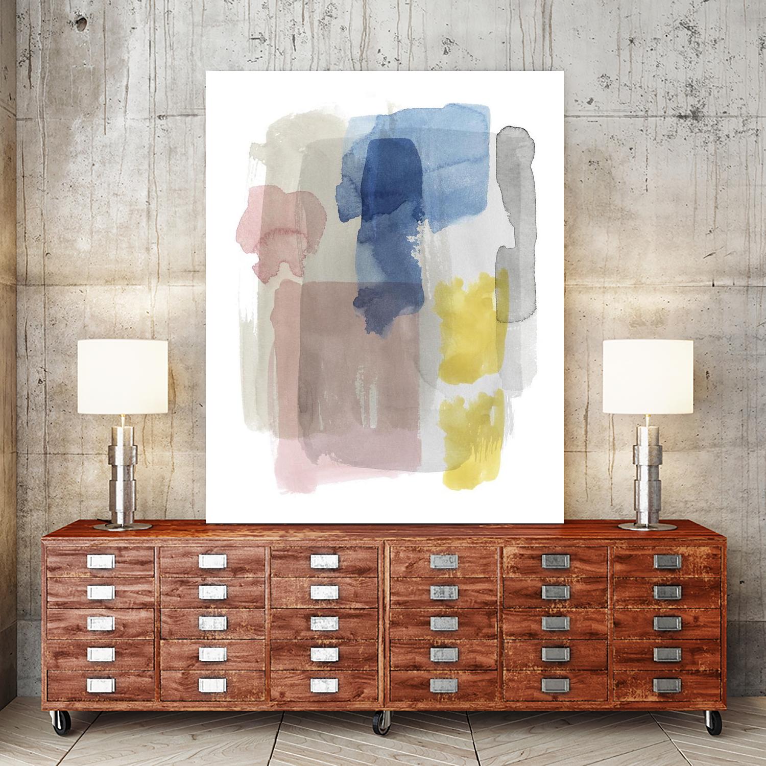 Puddle Pastel II by Grace Popp on GIANT ART - pastels abstract