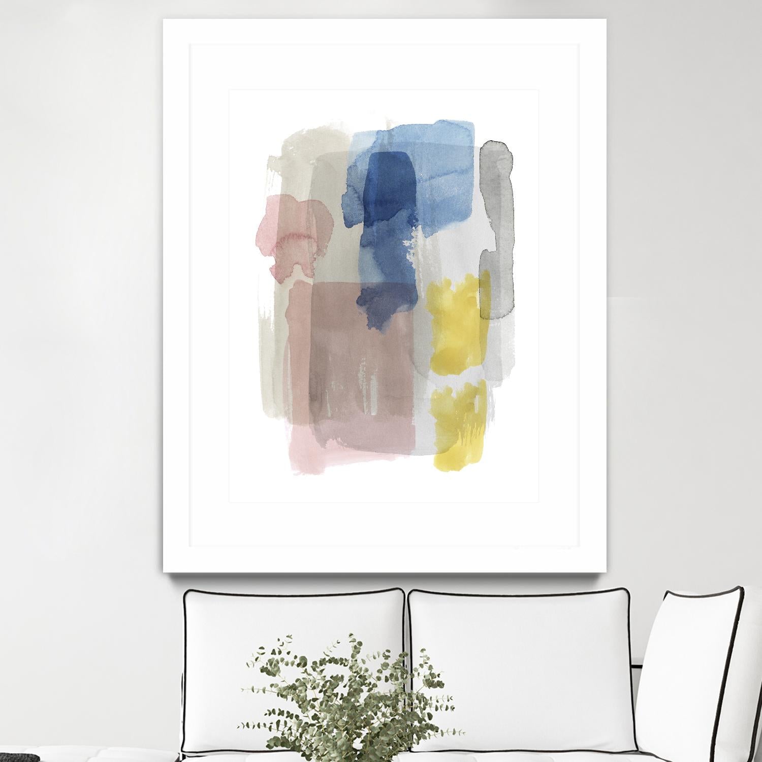 Puddle Pastel II by Grace Popp on GIANT ART - pastels abstract