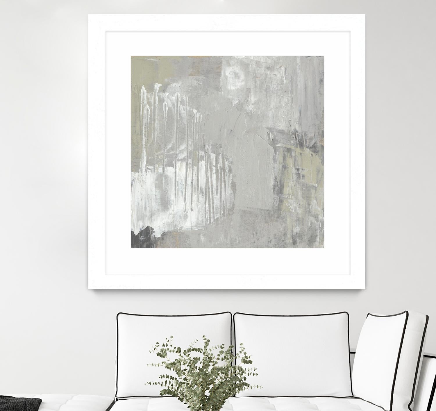 Neutral Composition I by Jennifer Goldberger on GIANT ART - abstract