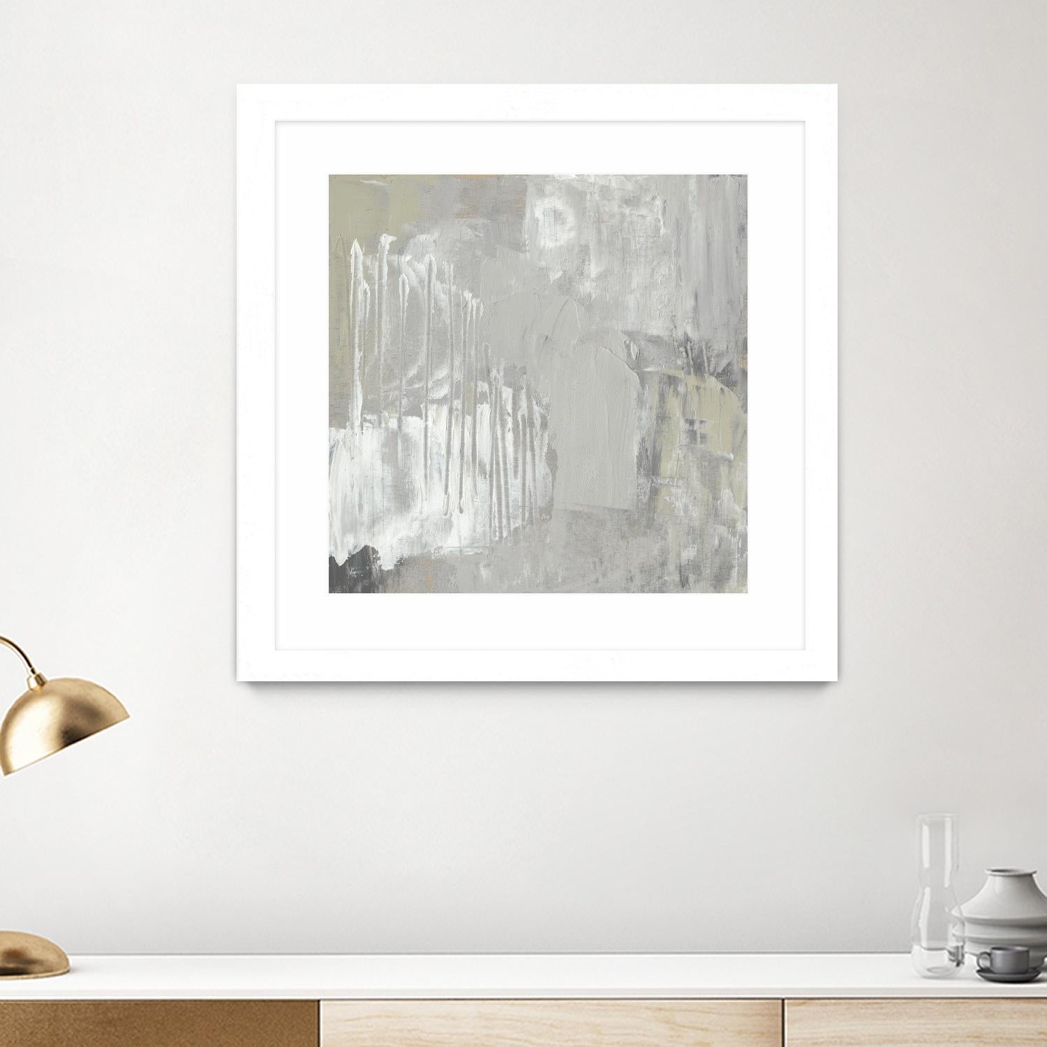 Neutral Composition I by Jennifer Goldberger on GIANT ART - abstract