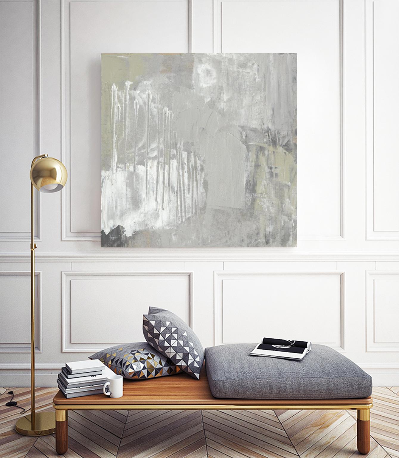 Neutral Composition I by Jennifer Goldberger on GIANT ART - abstract