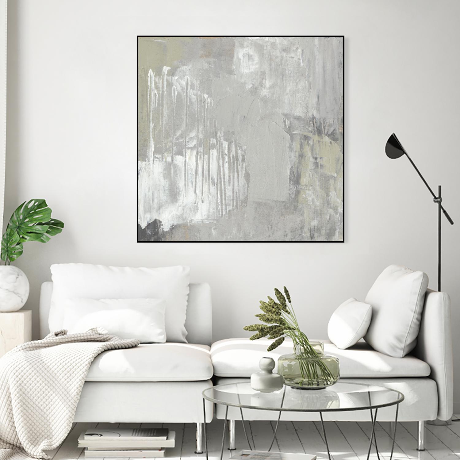 Neutral Composition I by Jennifer Goldberger on GIANT ART - abstract