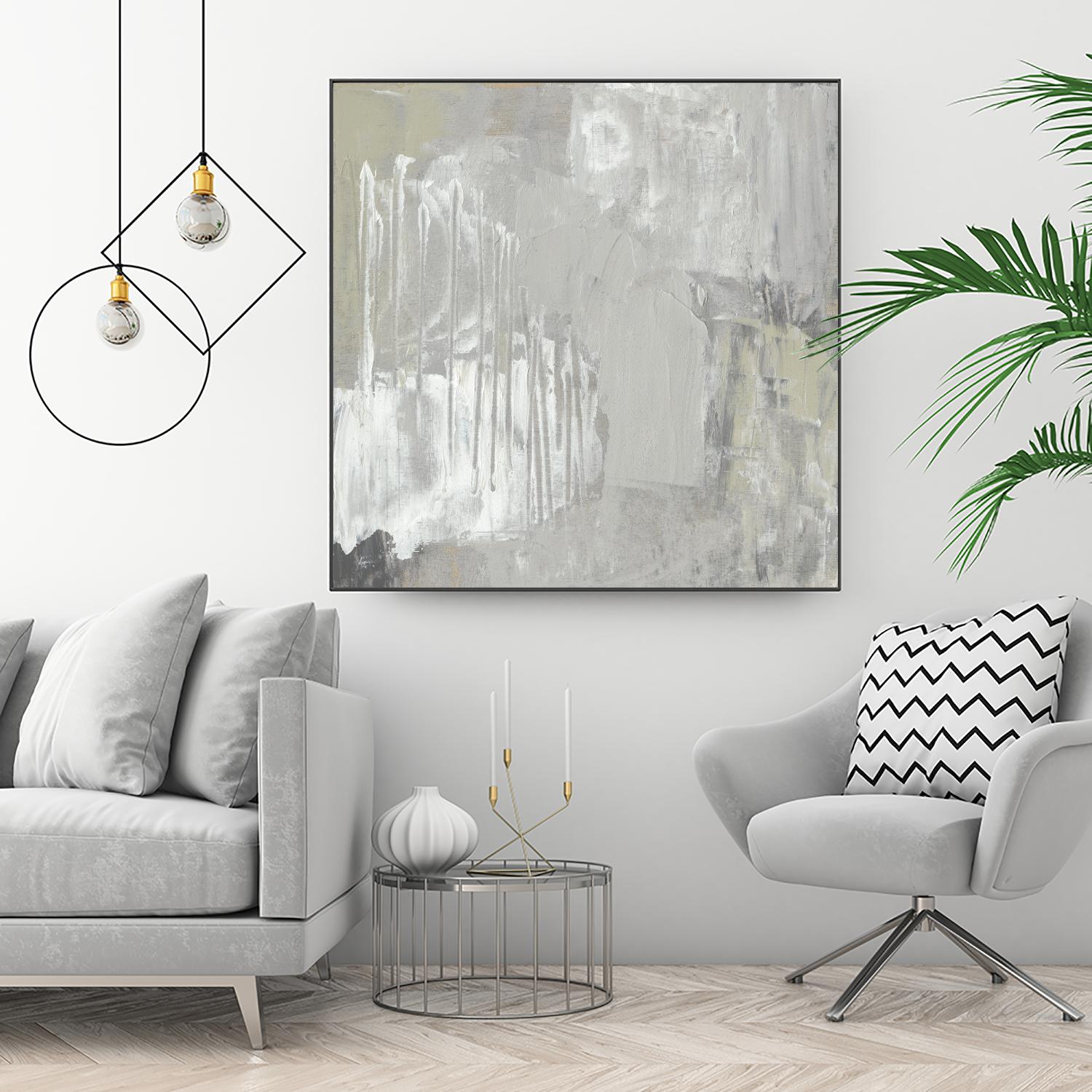 Neutral Composition I by Jennifer Goldberger on GIANT ART - abstract