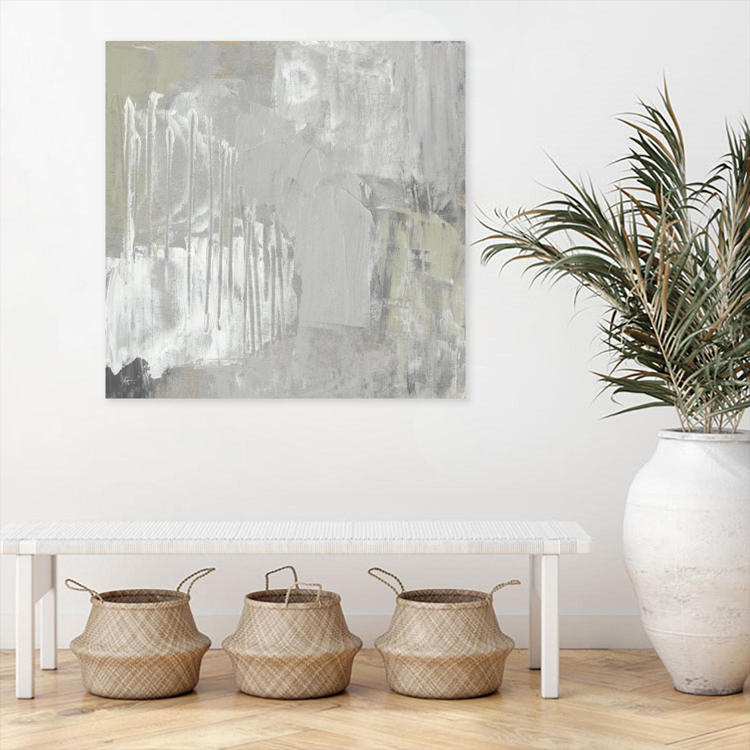 Neutral Composition I by Jennifer Goldberger on GIANT ART - abstract