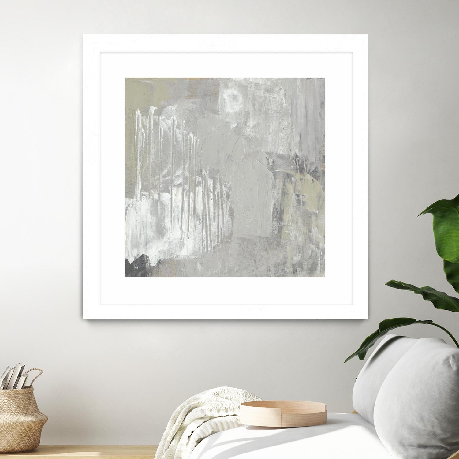Neutral Composition I by Jennifer Goldberger on GIANT ART - abstract