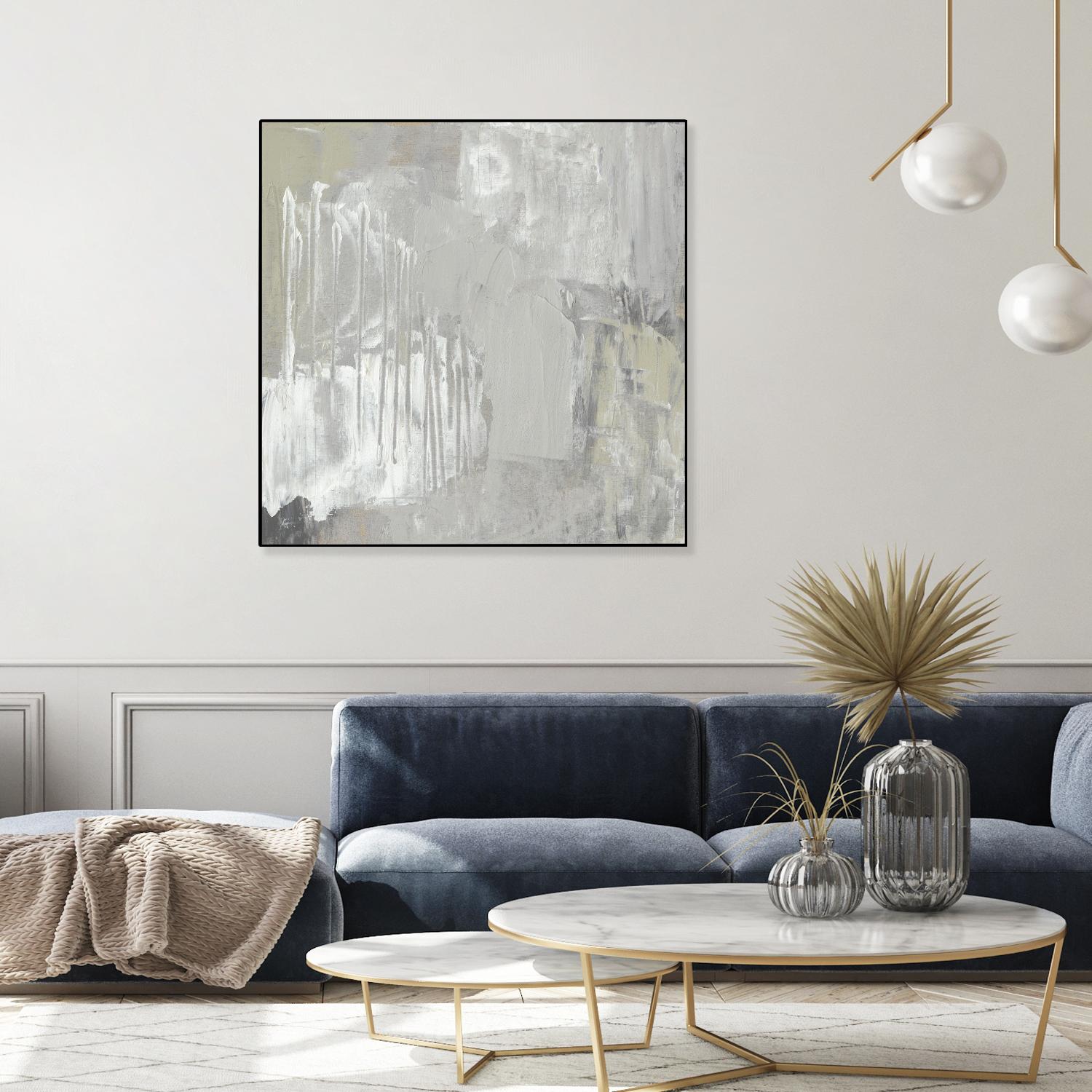 Neutral Composition I by Jennifer Goldberger on GIANT ART - abstract