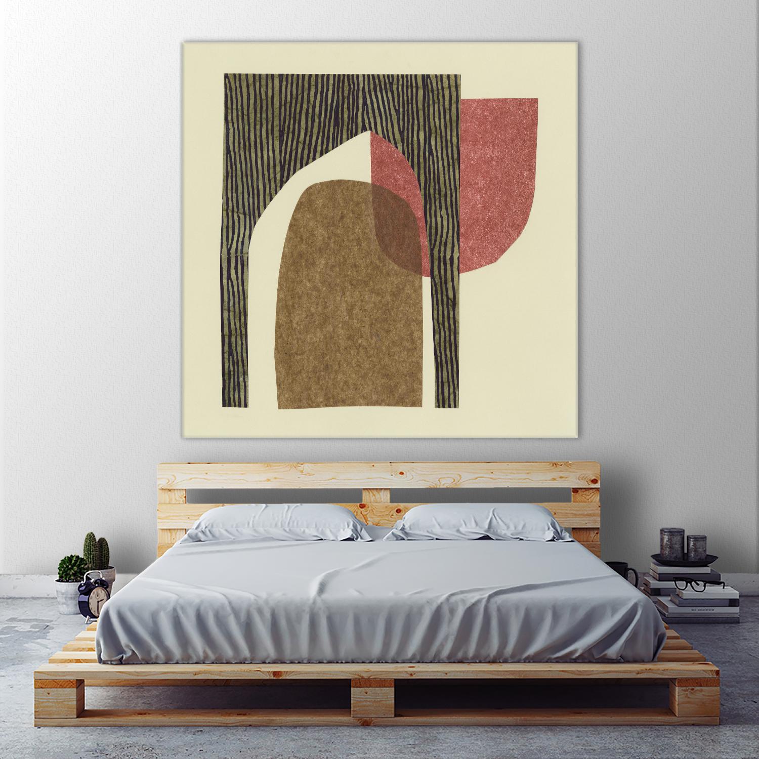 Sketches of Spain I by Renée W. Stramel on GIANT ART - brown abstract