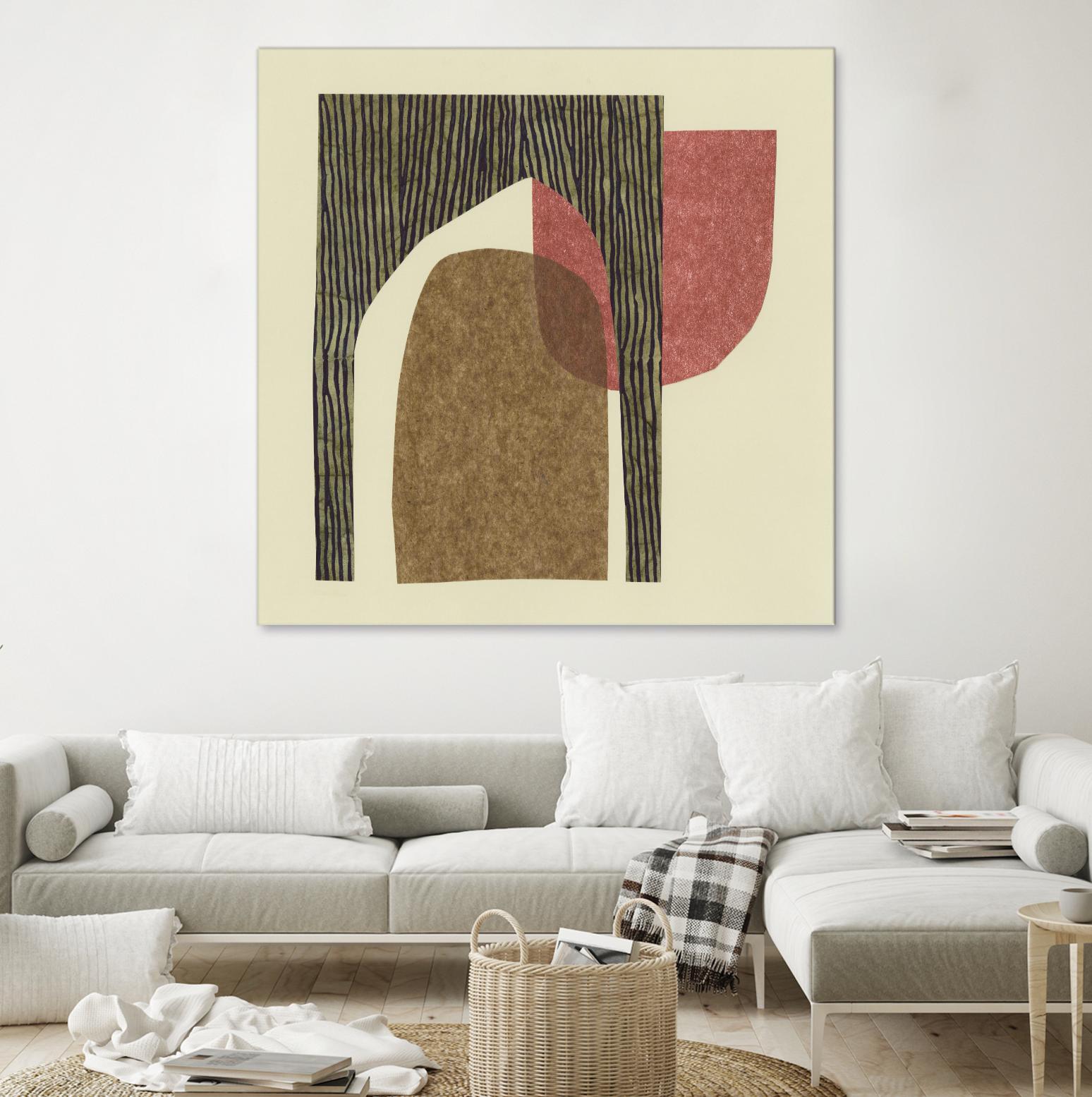 Sketches of Spain I by Renée W. Stramel on GIANT ART - brown abstract