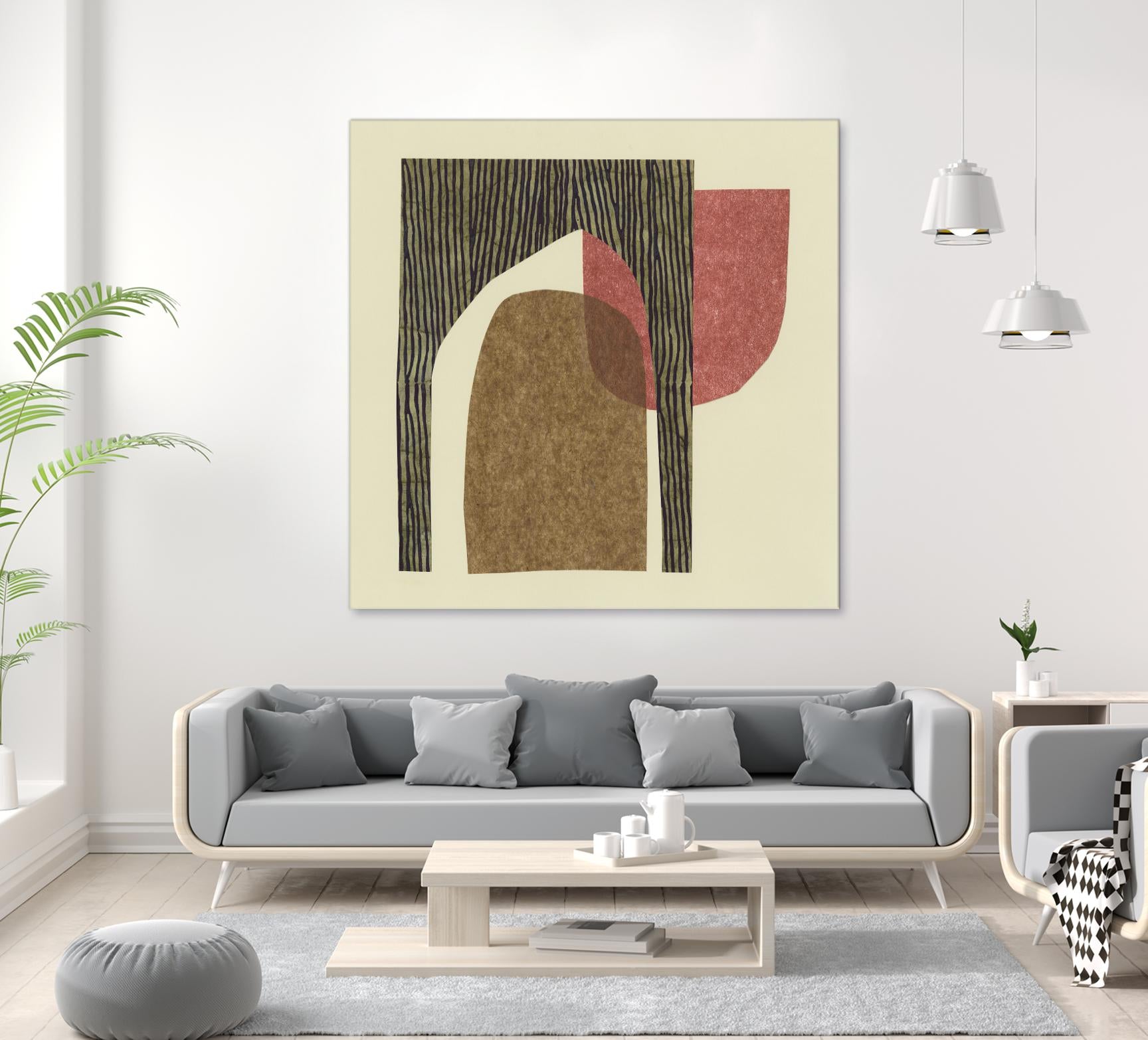 Sketches of Spain I by Renée W. Stramel on GIANT ART - brown abstract