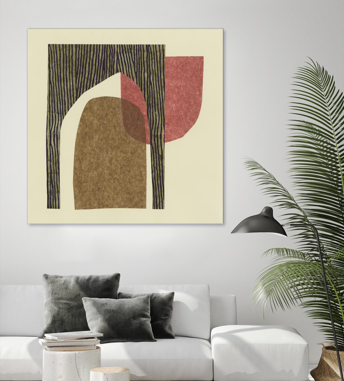 Sketches of Spain I by Renée W. Stramel on GIANT ART - brown abstract