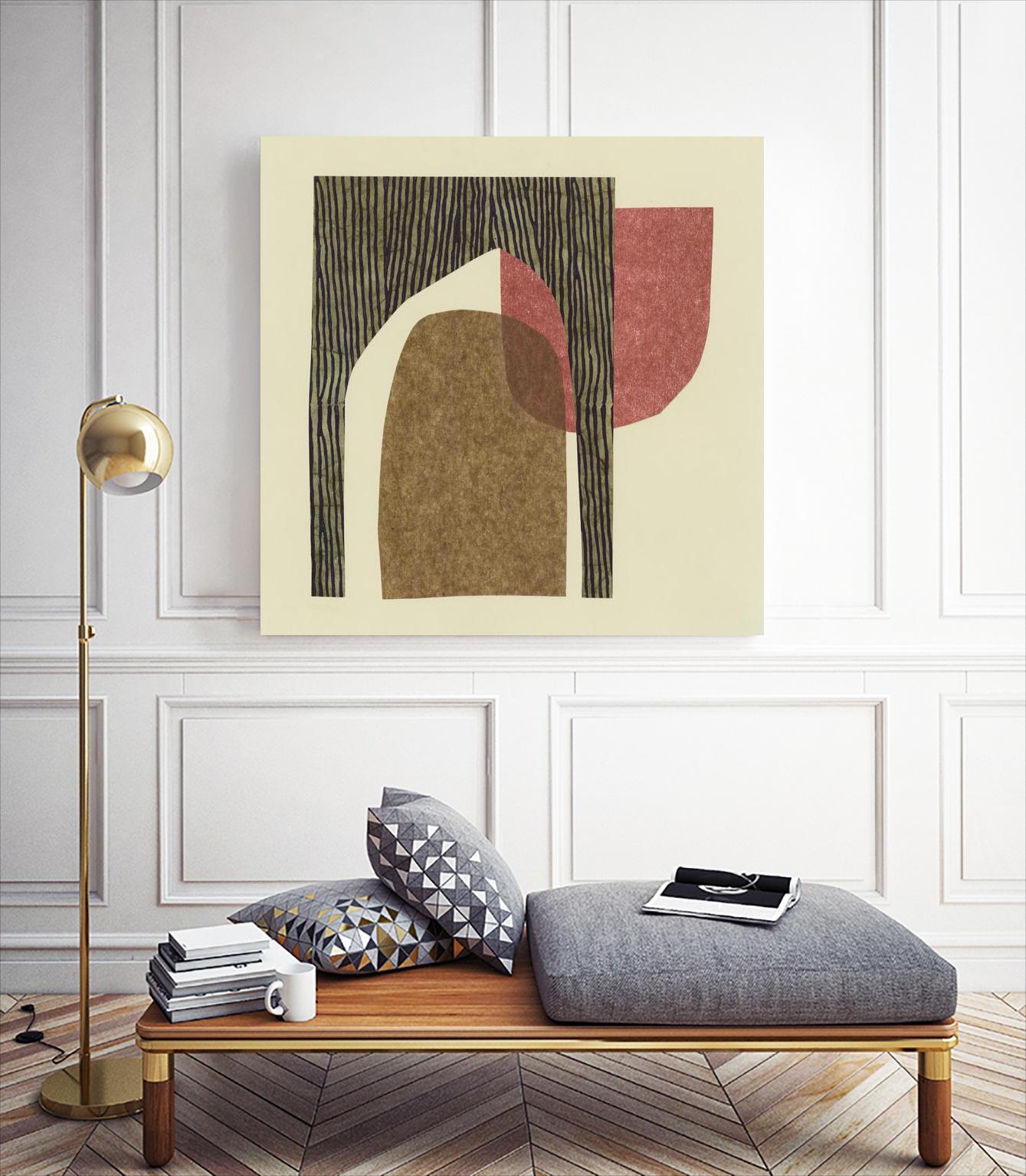 Sketches of Spain I by Renée W. Stramel on GIANT ART - brown abstract