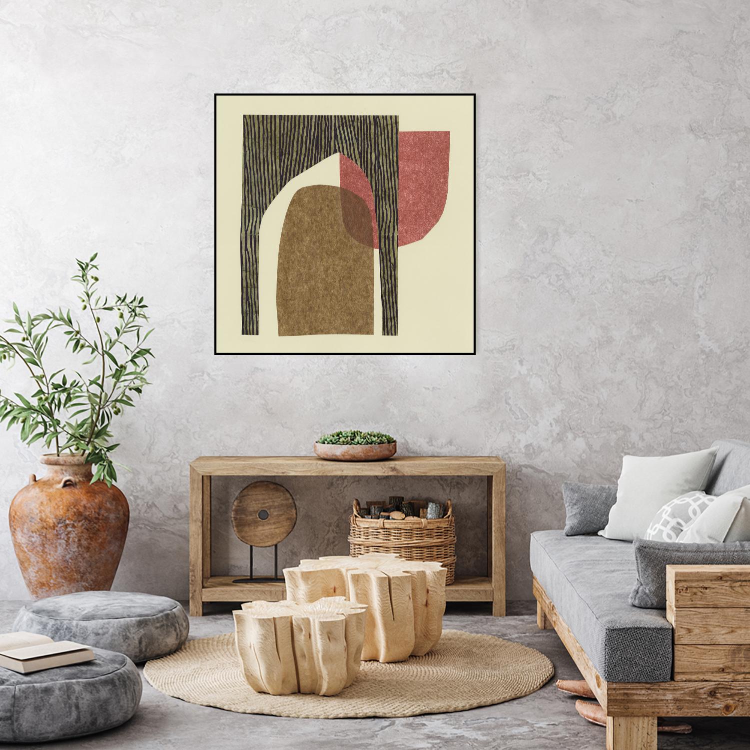 Sketches of Spain I by Renée W. Stramel on GIANT ART - brown abstract