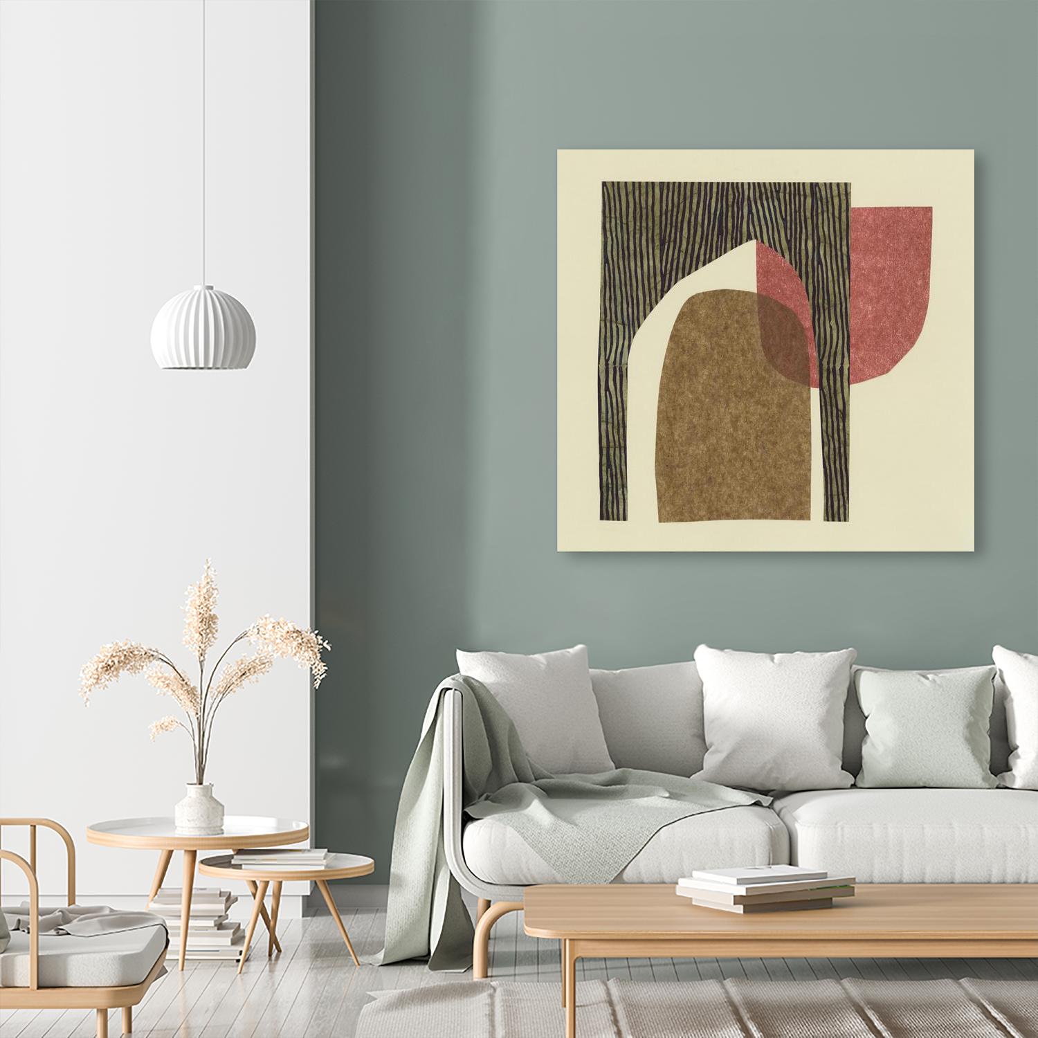 Sketches of Spain I by Renée W. Stramel on GIANT ART - brown abstract