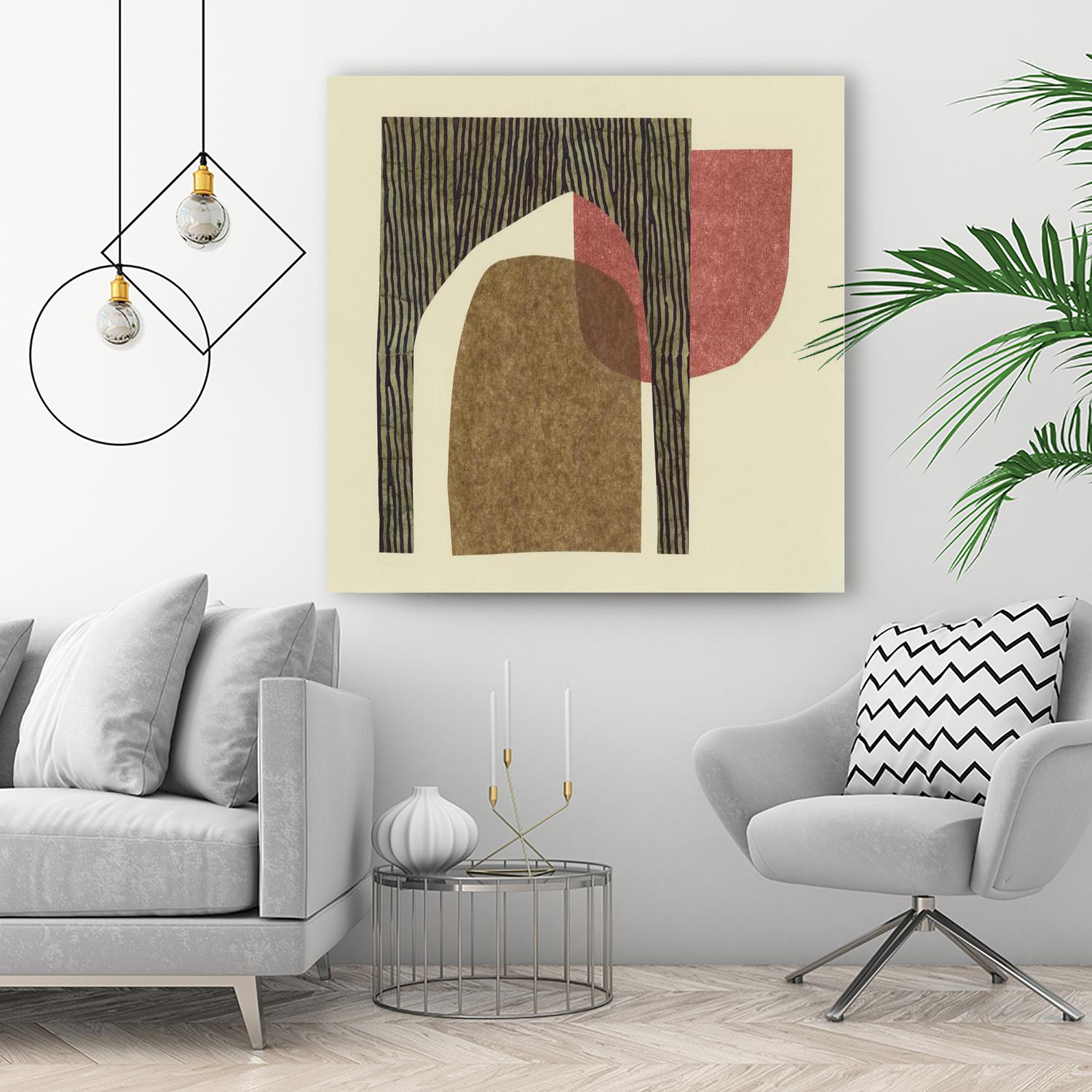 Sketches of Spain I by Renée W. Stramel on GIANT ART - brown abstract