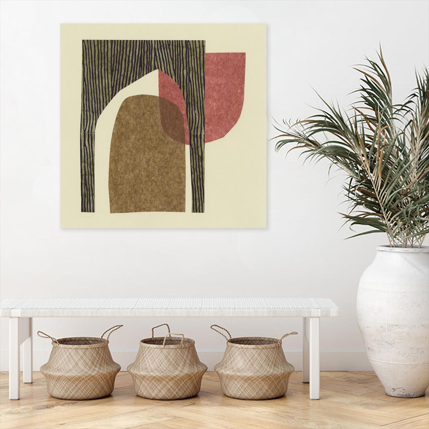 Sketches of Spain I by Renée W. Stramel on GIANT ART - brown abstract